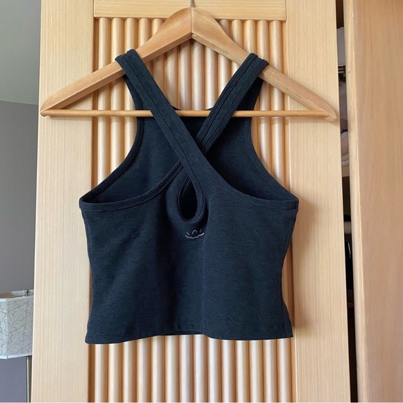 Beyond Yoga Studio Space Dye Cross Back Tank Top black - Picture 5 of 9